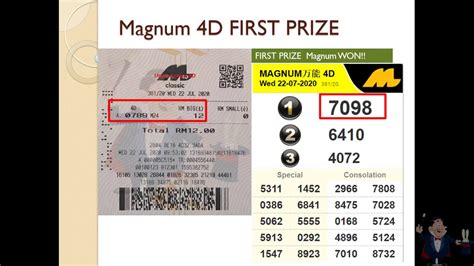 magnum 4d number dictionary|prize.